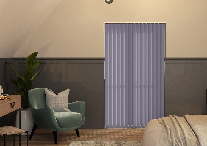 Roma, Light Purple - Vertical Blind - Image 6